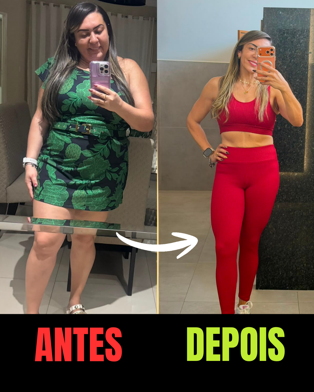 Resultado real de aluno bariátrico