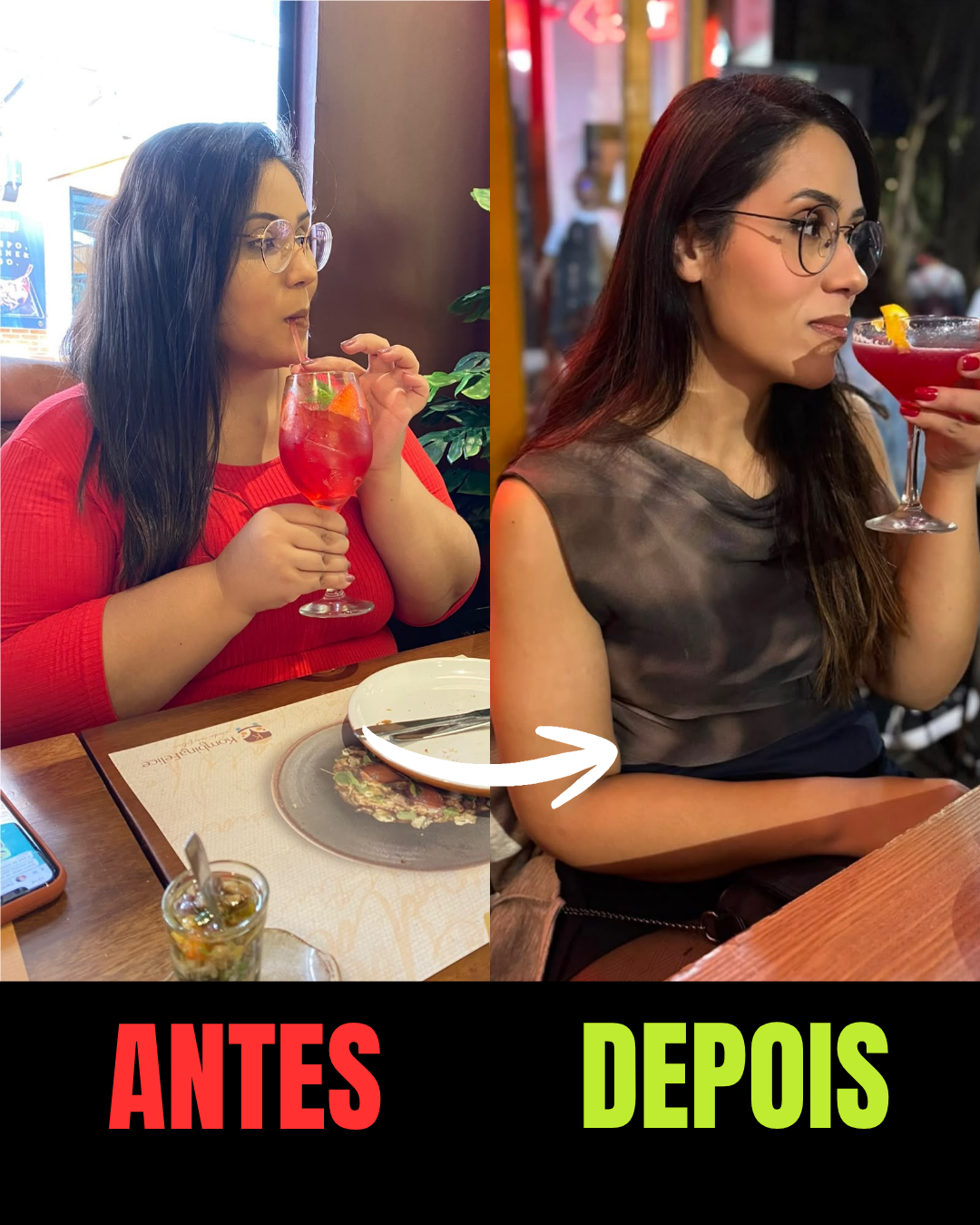 Resultado real de aluno bariátrico