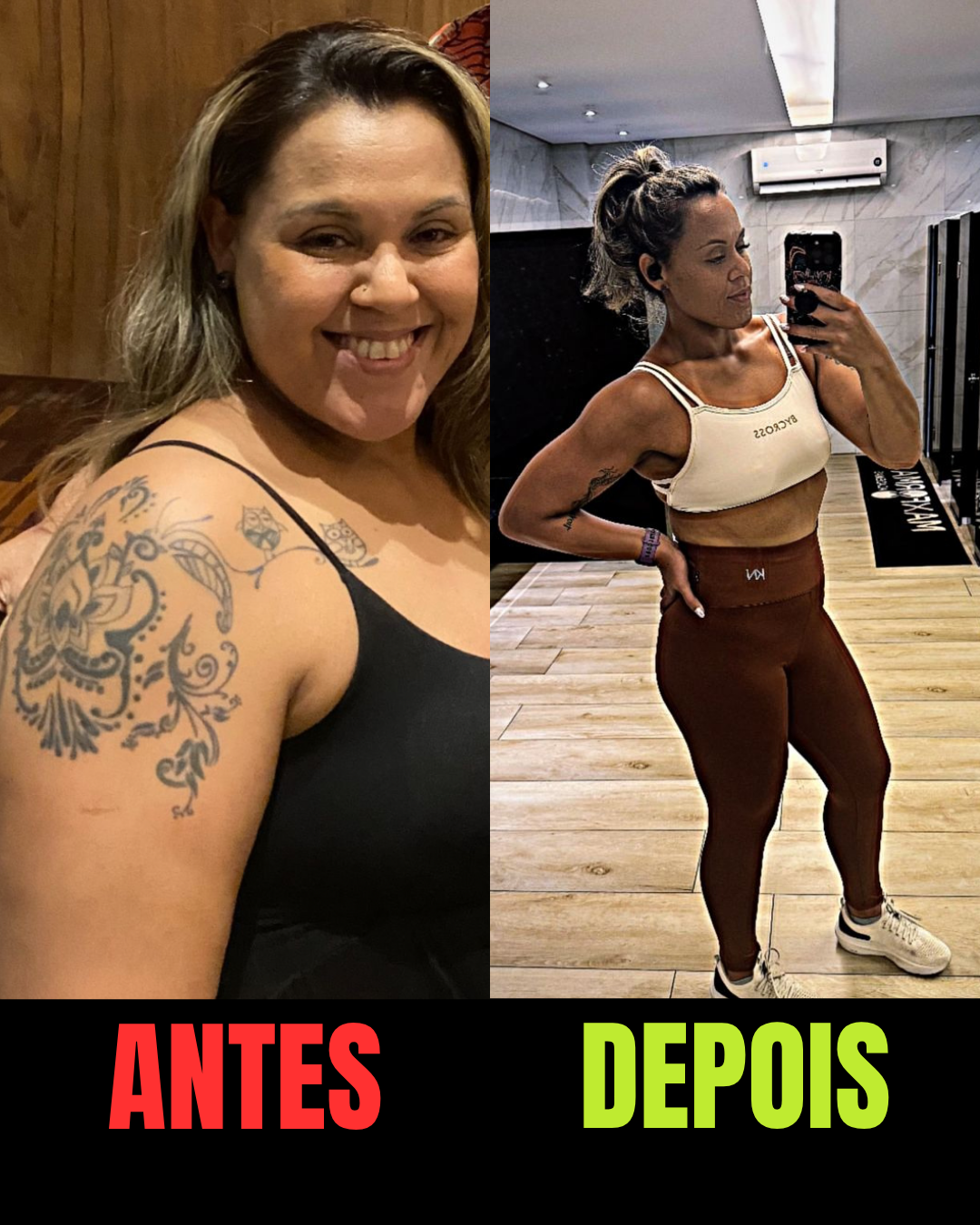 Resultado real de aluno bariátrico