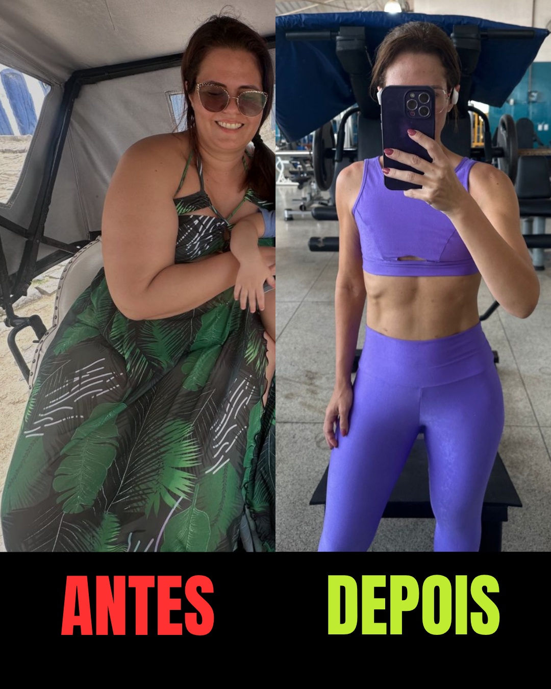 Resultado real de aluno bariátrico